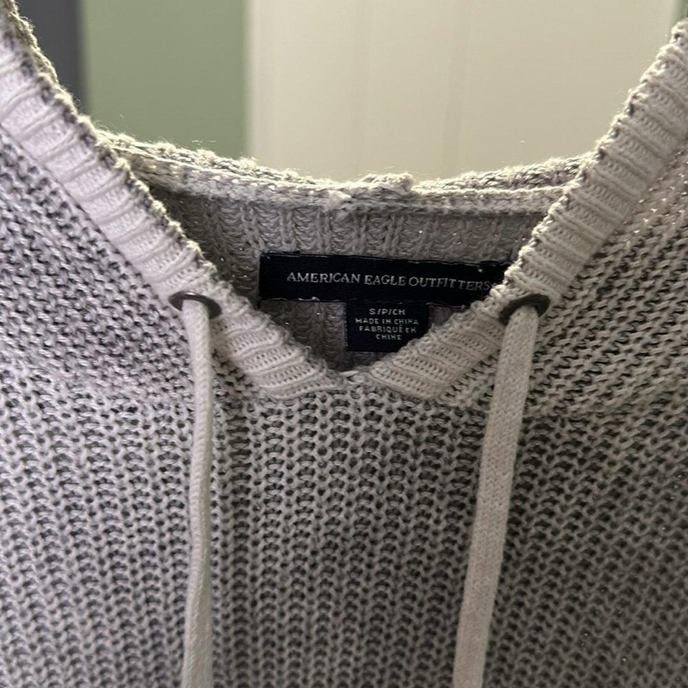 American Eagle Knit Hoodie - Picture 2 of 3